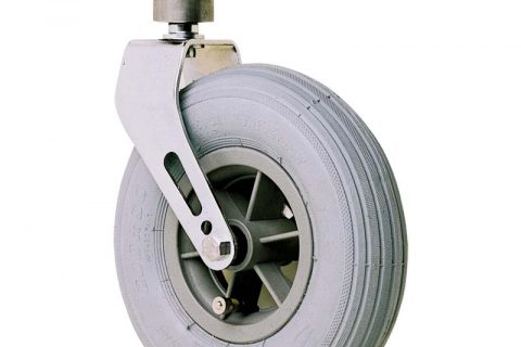 Kолелo  за инвалидни колички  200mm от пневматична гумаи Двоен сачмен лагер ,Кръгъл болт