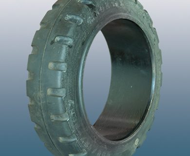 Стоманена лента, еластична гума за тежкотоварни палетни колички 660mm