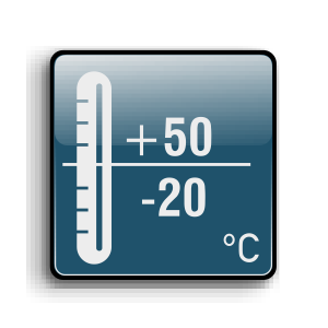 Работна температура от -20С до +50С