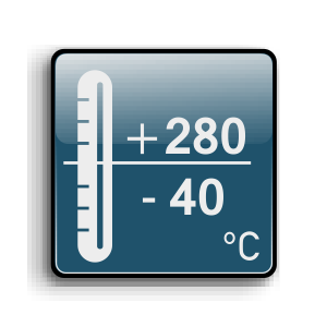 Работна температура от -40С до +280С
